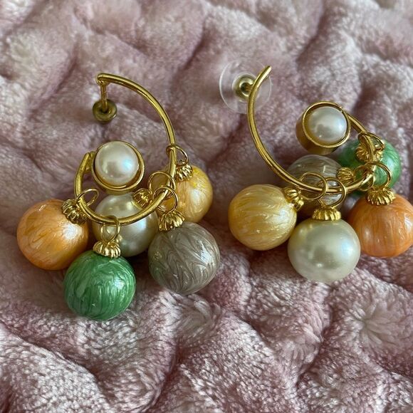 NWT Nordstrom Bansri Gold-Tone Earrings - Picture 6 of 6